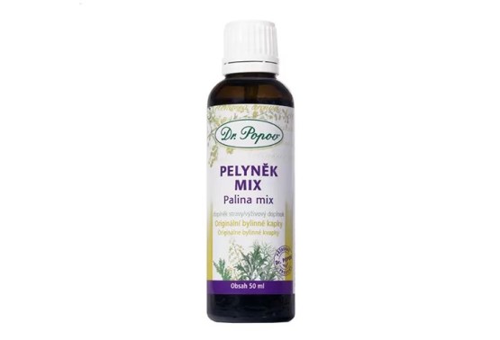 Dr.Popov Pelyněk mix - originální bylinné kapky, 50 ml